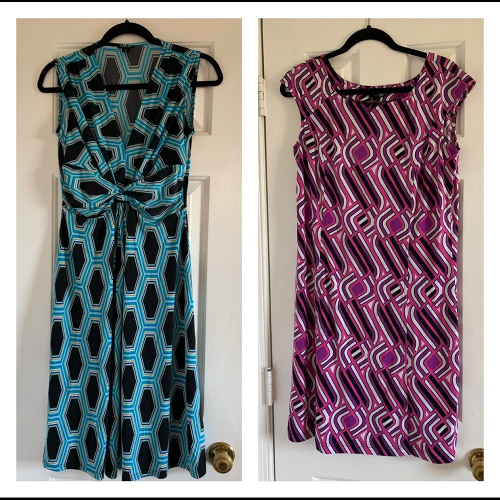 Bundle of 2: 👗 Woman’s Retro Dresses